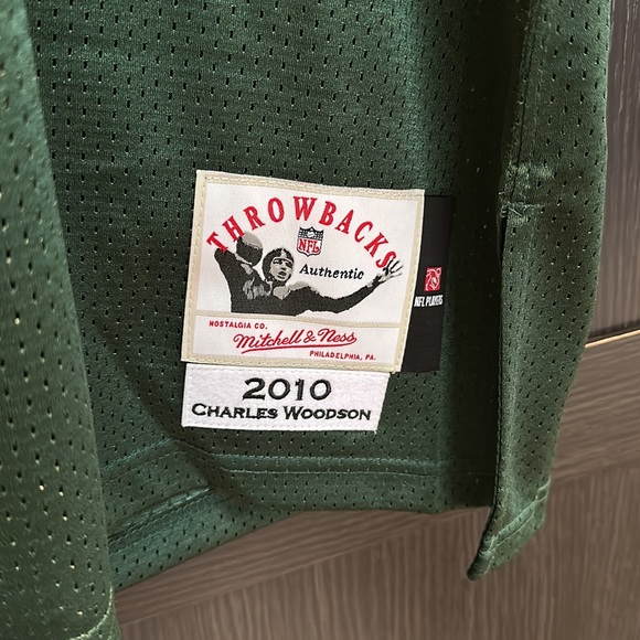 Charles Woodson Green Bay Packers Mitchell & Ness 2010 Authentic NFL Jersey - Picture 4 of 7